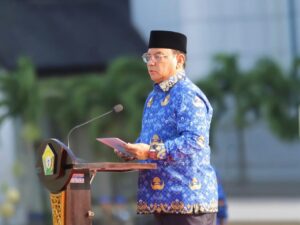 Pj. Gubernur Sultra Pimpin Upacara Hari Kesadaran Nasional Perdana di Tahun 2025, Andap Budhi : Sebagai Birokrat, Kita Harus Memiliki Komitmen Tinggi untuk Melayani Masyarakat dengan Lebih Baik dan Menjadi Birokrasi yang Bermanfaat Bagi Bangsa dan Negara