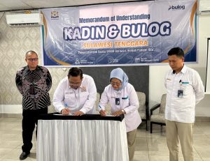 Kadin Sultra dan Bulog Sinergi Kembangkan UMKM Bersama Rumah Pangan Kita