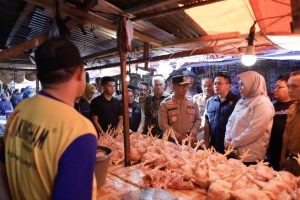 Sekda Sultra Pastikan Harga dan Stok Kebutuhan Pokok Stabil, Sidak Pasar Jelang Ramadhan