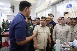 Pj. Gubernur Andap Budhi dan TPID Sultra Tinjau Stok Beras dan Bahan Pokok di Berbagai Pasar dan Distributor di Kendari, Jelang Ramadhan