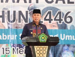 Gubernur Sultra Resmi Lepas 2.018 Jamaah Calon Haji Sultra, Andi Sumangerukka : Berikan Uang Saku dan Jamin Biaya Pengobatan