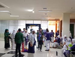 1.145 Jamaah Haji Provinsi Sultra Diberangkatkan Melalui Bandara Haluoleo