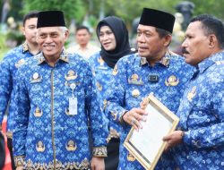 Hugua M Ling : Wujudkan Indonesia Kuat, Wakil Gubernur Sultra Pimpin Upacara Harkitnas ke-117