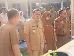 Wagub Sultra Sidak ke Dinas Tanaman Pangan dan Peternakan, Hugua : Pentingnya Disiplin dan Penguatan Sektor Pertanian