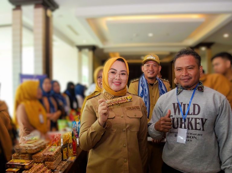 Wali Kota Siska Karina Imran (SKI) saat temui pelaku Industri Kecil Menengah Kota Kendari