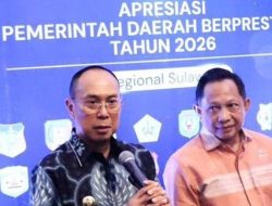 Mendagri Memberikan Apresiasi  Langsung Kepada Gubernur Sultra  Andi Sumangerukka Sebagai Kepala Daerah Yang Berprestasi di Empat Bidang Utama