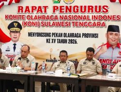 KONI Sultra Matangkan Persiapan Porprov XV 2026 di Kota Kendari