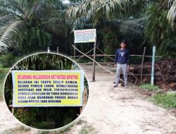 Kuasai Lahan Warga dan Enggan Ganti Rugi, Lahan PT TPM di Segel Warga
