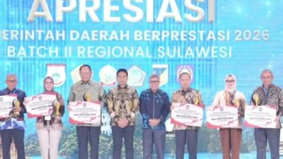 Pemprov Sultra Raih Dua Penghargaan Pada Ajang Apresiasi Pemerintah Daerah Berprestasi 2026