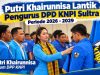 Ketua Umum DPP KNPI Putri Khairunnisa : Pentingnya Menjadikan KNPI Sebagai Wadah Bersama Bagi Seluruh Elemen Pemuda. Putri Khairunnisa Lantik Wahyudin Ketua DPD KNPI Sultra Periode 2026–2029