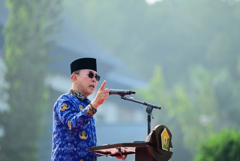 Gubernur ASR Ingatkan ASN Jaga Integritas dan Waspadai Dampak Kemarau. Terkait Anggaran, Gubernur Menyoroti Realisasi Pemprov Sultra Yang Hingga Minggu Kedua Oktober 2026 Baru Mencapai 62,31 Persen
